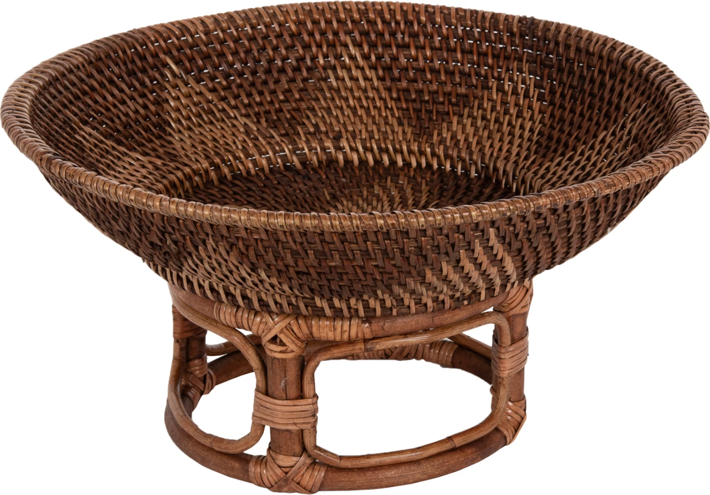 Tas dekorativ me bazë, FH4270, punim Ketak, Φ35x18H cm