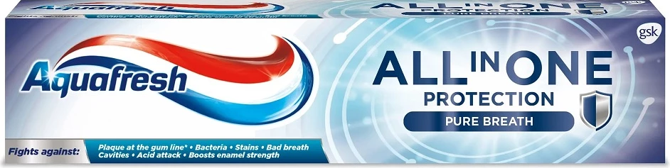 Pasta dhëmbësh Aquafresh All In One Protection Pure Breath 100ml