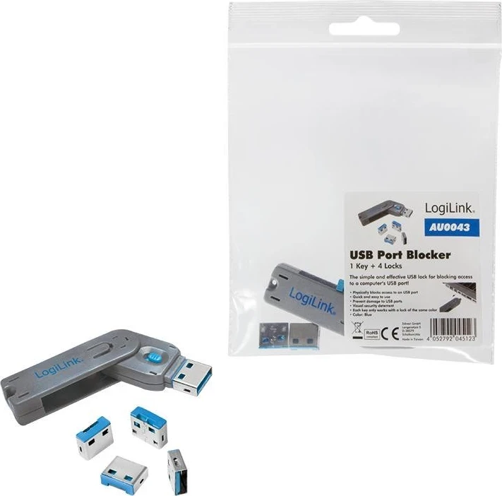 LogiLink AU0043 Kyçja e portës USB