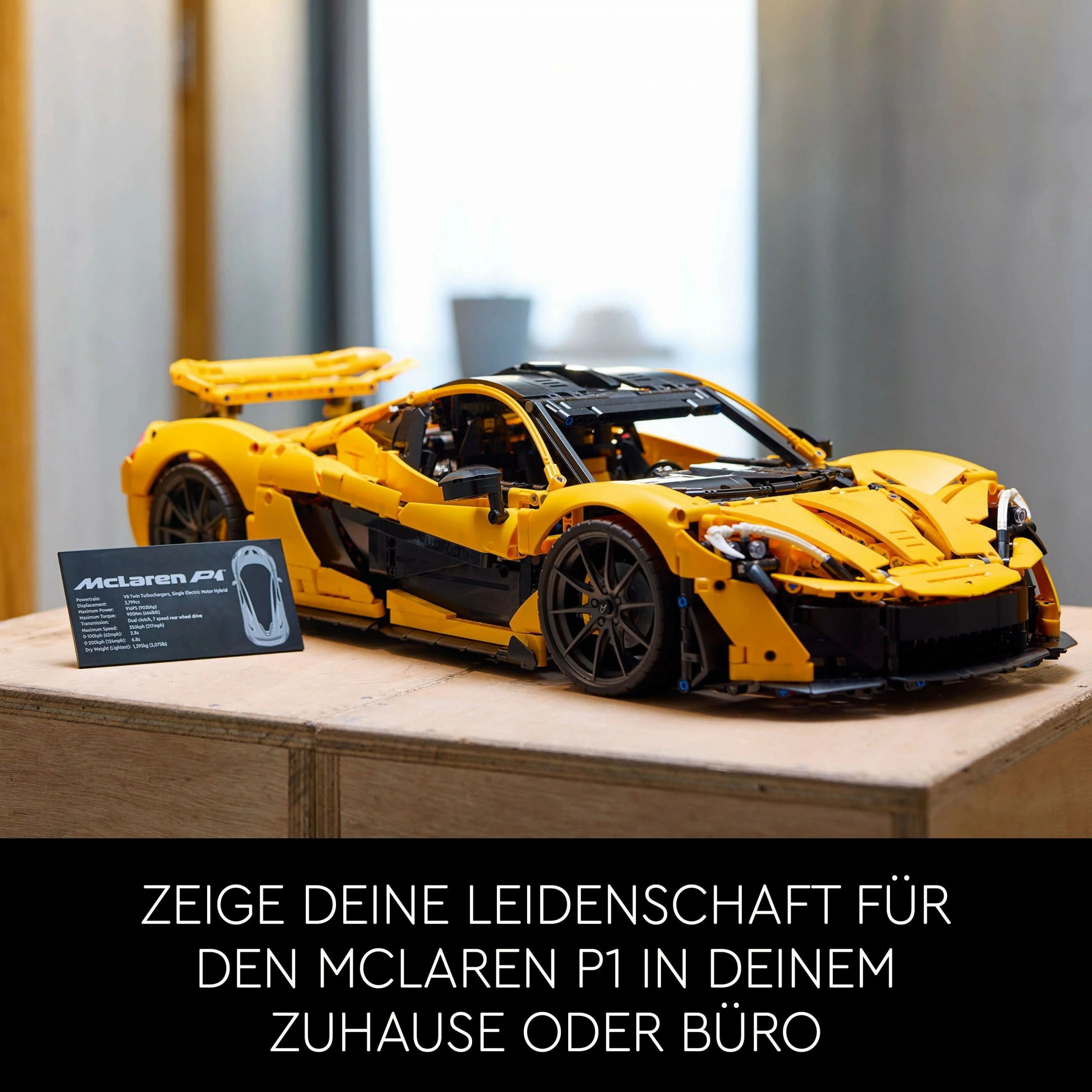 Set ndërtimi LEGO McLaren P1, 3893 pjesë, shumëngjyrësh