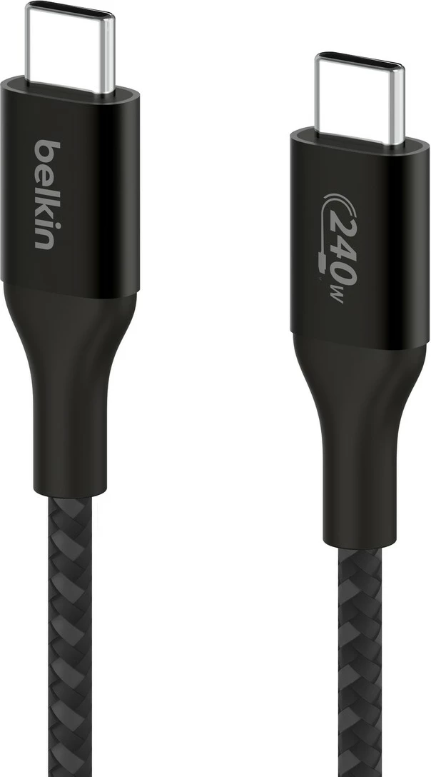 Kabllo USB-C Belkin CAB015bt2MBK, 2 m, USB 2.0, e zezë