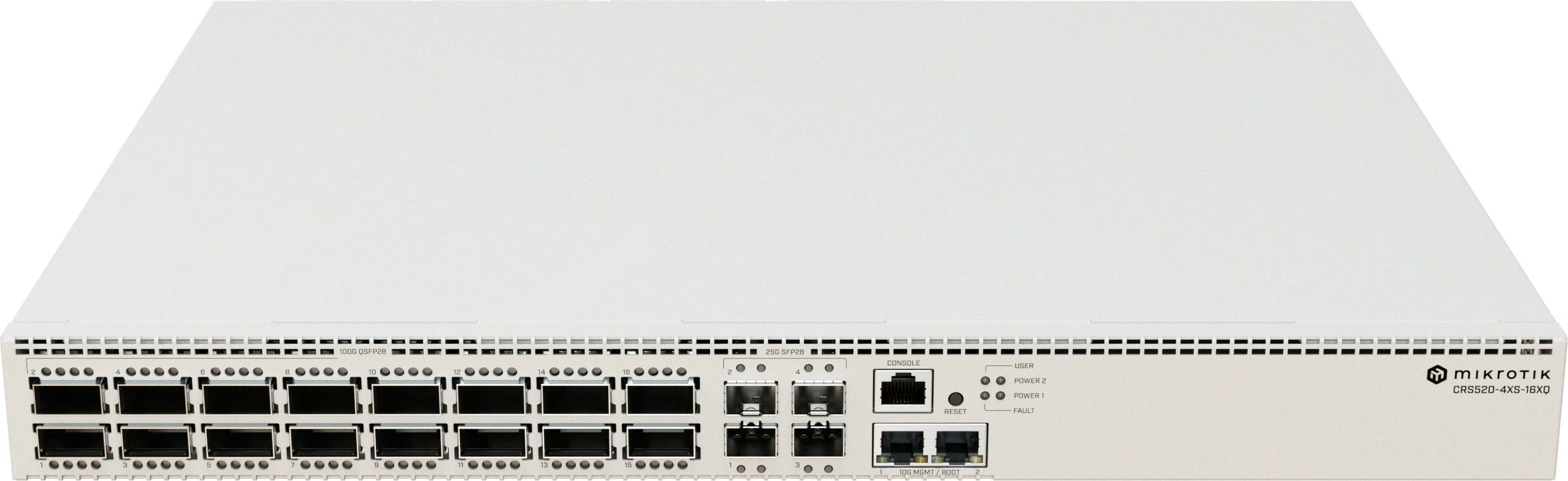 Switch MikroTik CRS520-4XS-16XQ-RM, Rack mounting