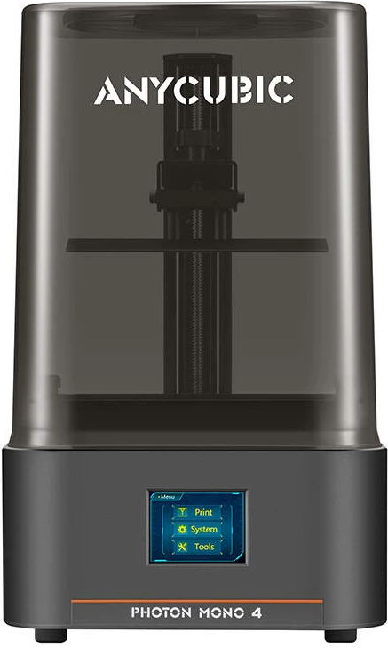 Printer 3D Anycubic Photon Mono 4, LCD, 10K, Hapësirë pune 153.4x87x165 mm, E zezë