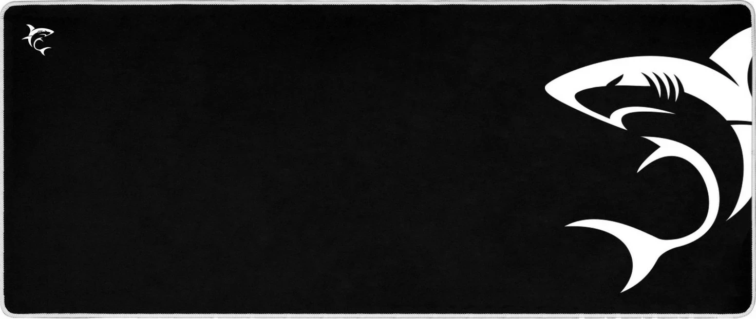Mauspad White Shark MP-1967 Shark XL, 800x350x3mm, zi-bardhë