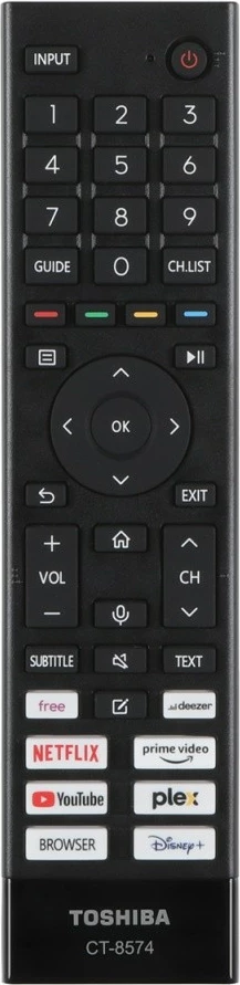 Televizor Toshiba 55UV3F63DG, 55 inç, Ultra HD 4K, Smart TV, i zi