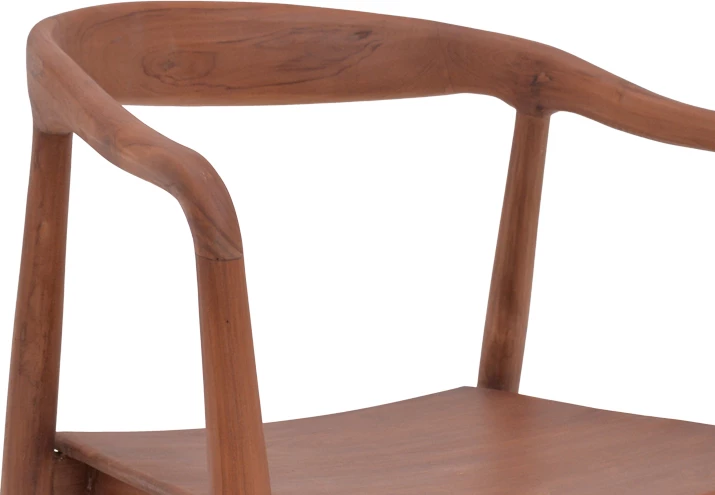 Karrige Zonge, skelet dru tik, ngjyrë arre, 54x57x76cm