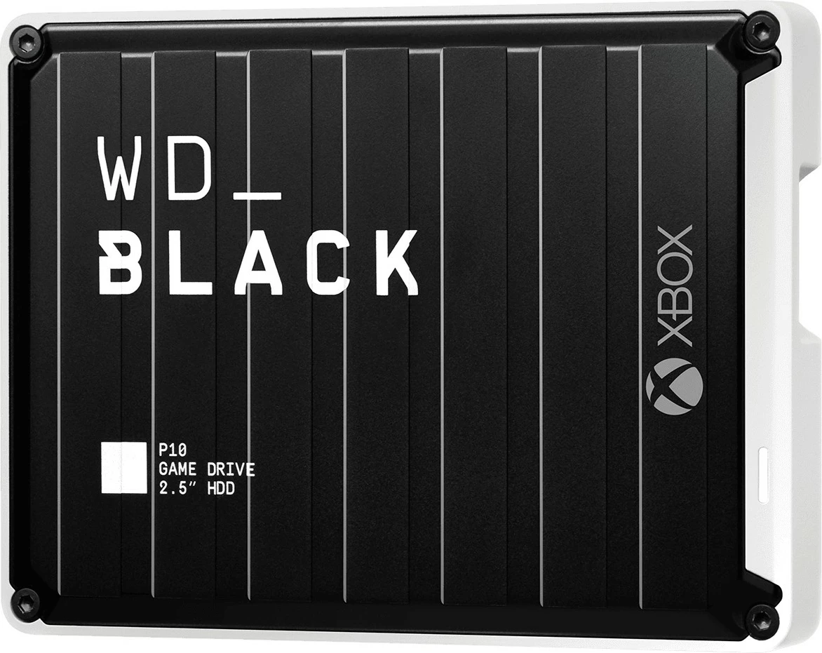 Hard disk Western Digital P10, 4 TB, 2.5", 3.2 Gen 1, e zezë