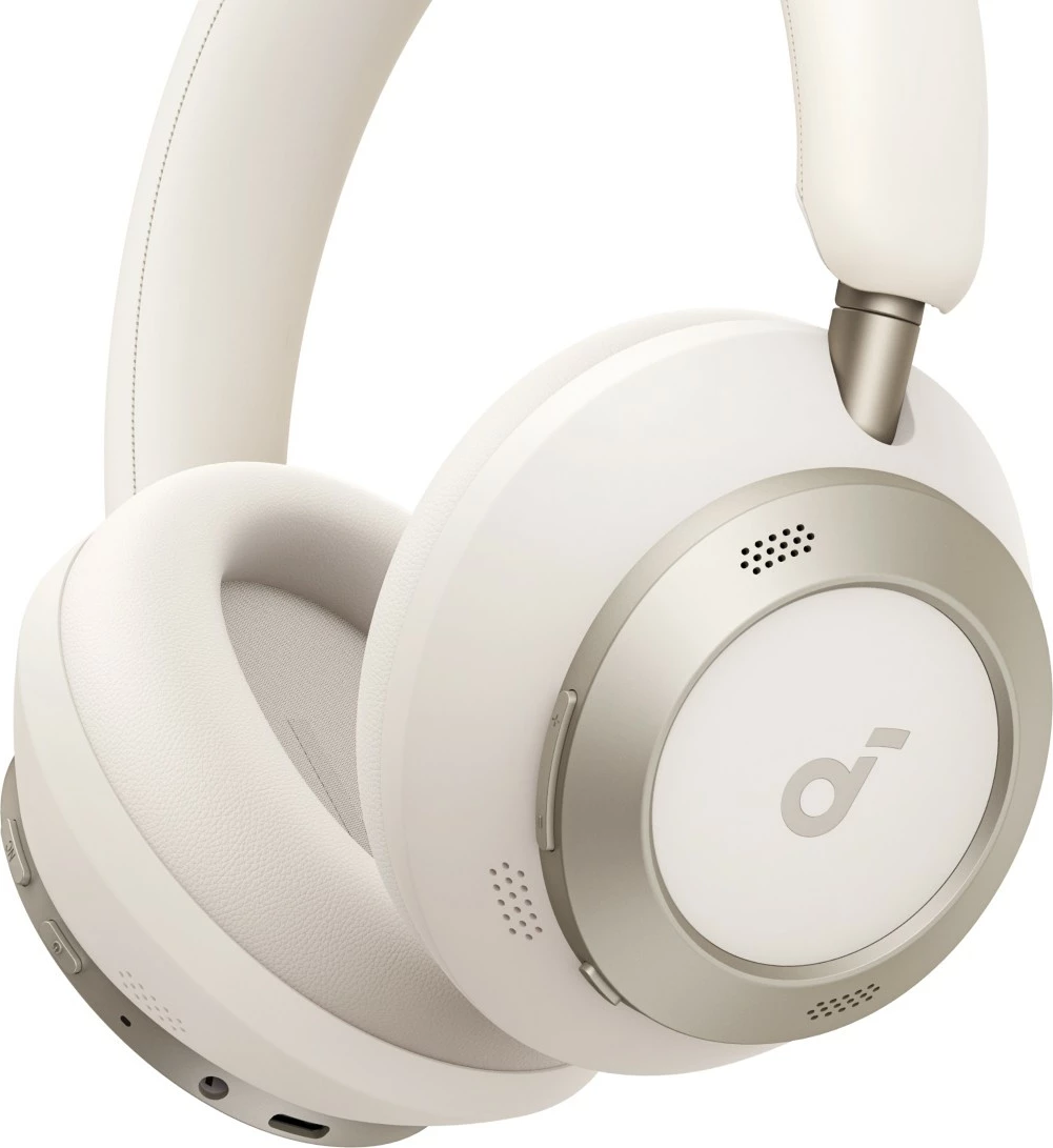 Kufje over-ear Anker Soundcore Space One PRO, Bluetooth, Mikrofon, Bardhë