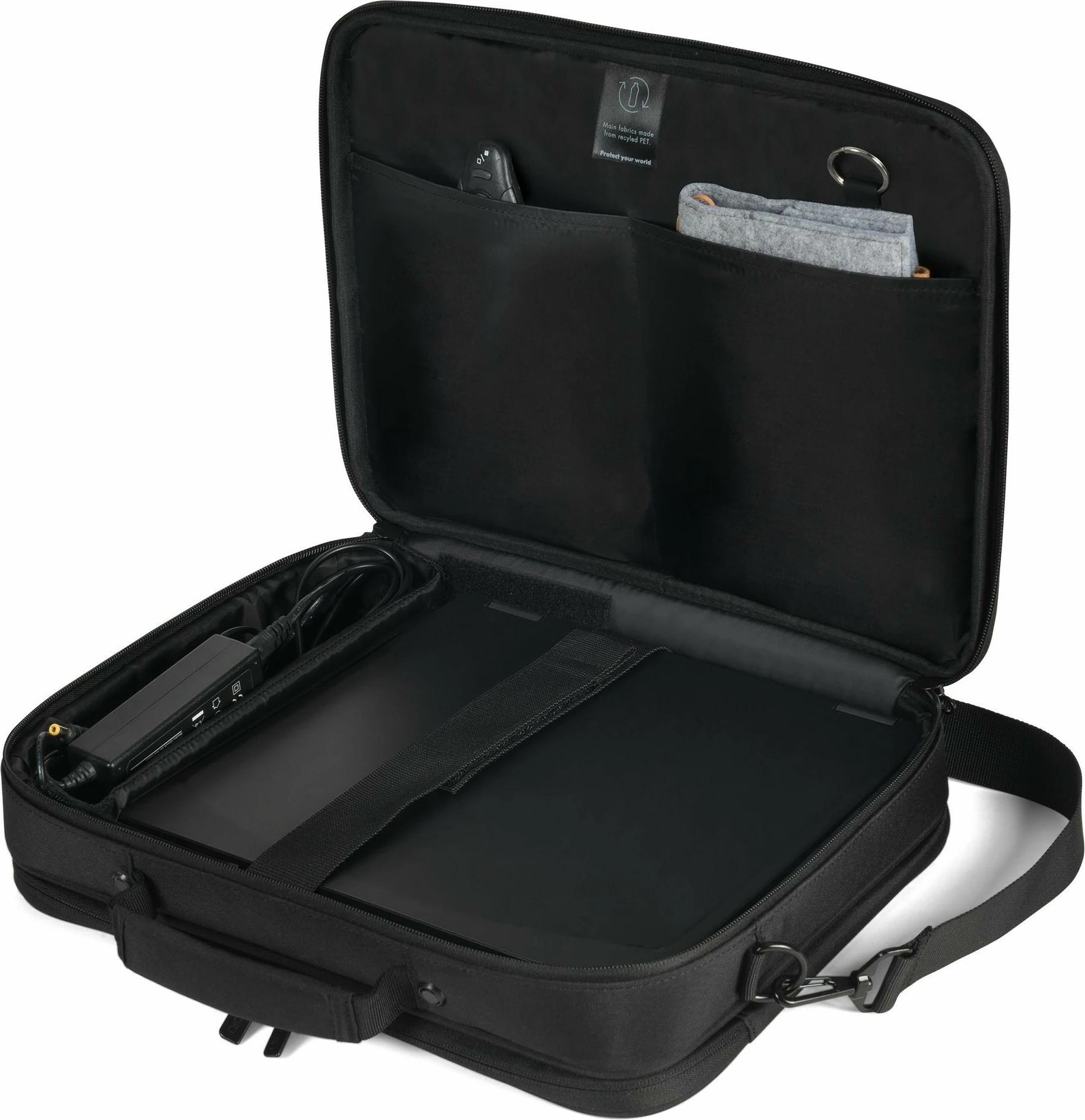 Çantë DICOTA D32031-RPET, 17.3", rrip supi, e zezë