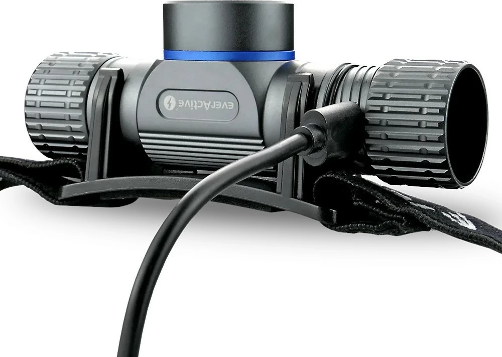 Llambë koke everActive HL-1100R, 1100 lumen, IPX4, e zezë