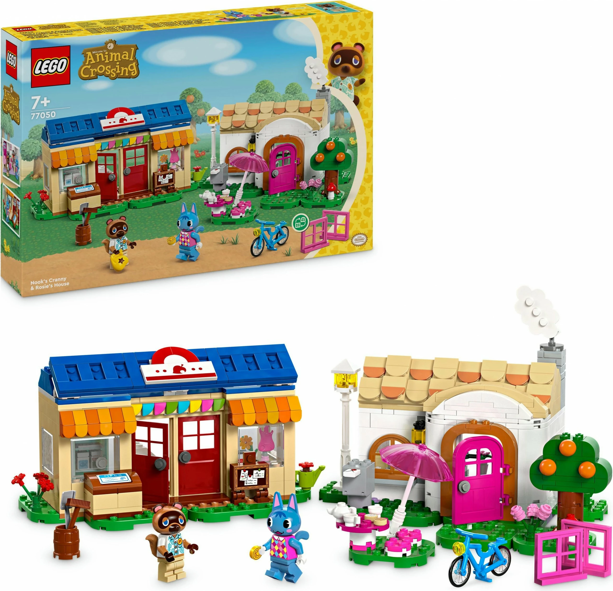 Set ndërtimi LEGO Animal Crossing 77050, 535 pjesë, shumëngjyrësh