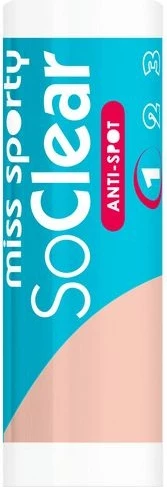 Concealer për femra Miss Sporty So Clear Coverstick 001 Light, 5g