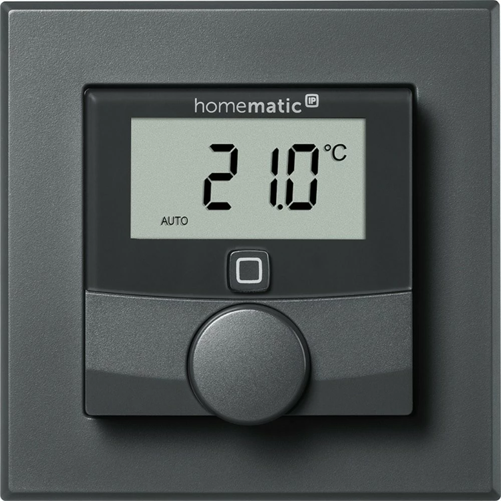 Termostat muri eQ-3 Homematic IP, me dalje ndërrimi, anthracite