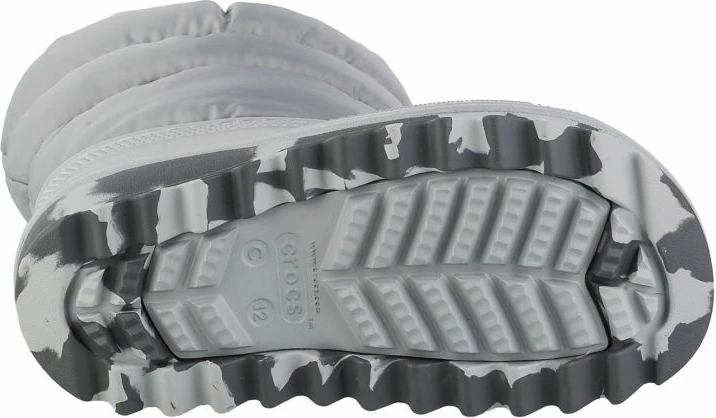 Çizme për fëmijë Crocs Classic Neo Puff, gri [Madhësia: W29 L30] [Gjinia: Fëmijë] [Gjinia: Vajza]