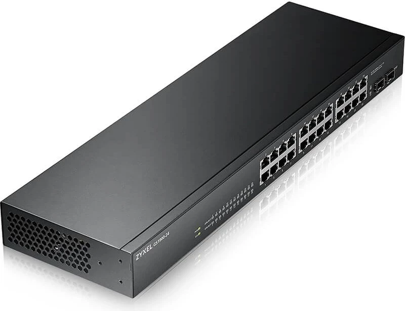 Switch Zyxel GS-1900-24 v2, 1U, i zi
