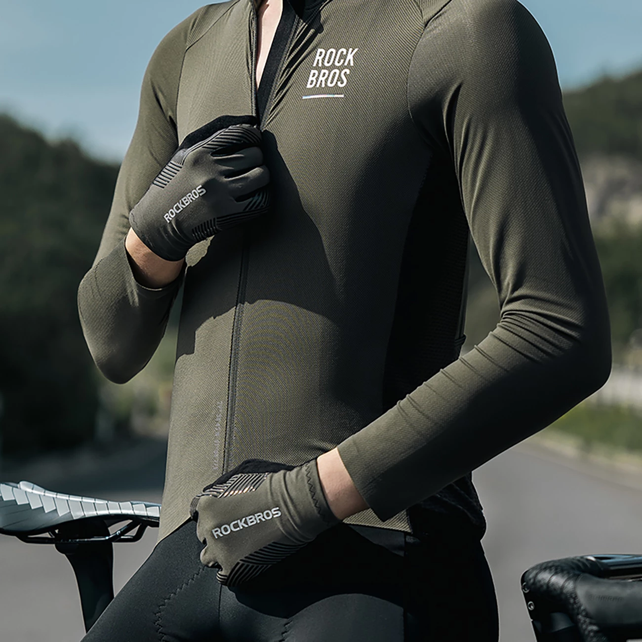 Doreza çiklizmi Rockbros 16110006001, të plota, S, e gjelbër