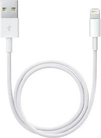 Kabllo Apple Lightning në USB, 0.5m, Bardhë