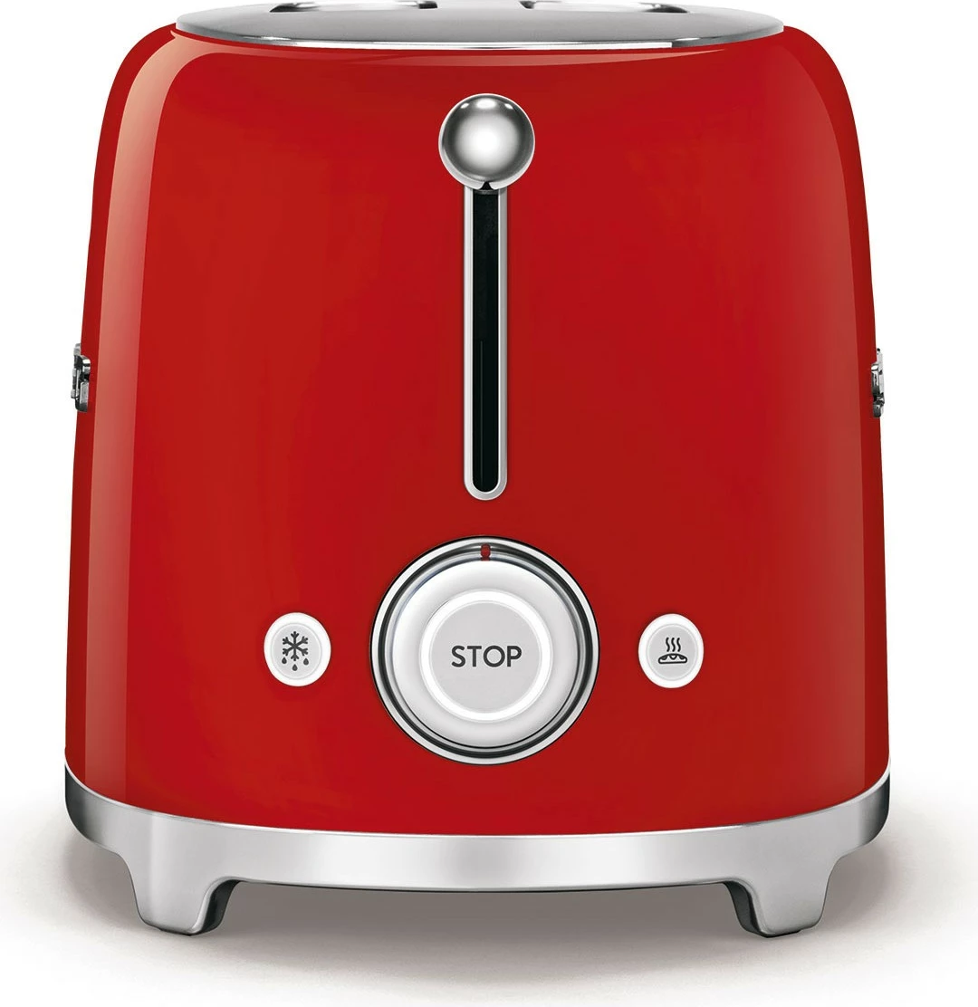 Tostues SMEG TSF02RDEU 4 feta, 1500W, i kuq