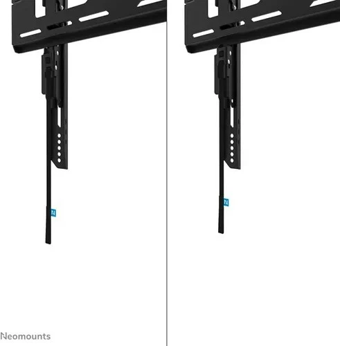 Mbajtës muri për TV Neomounts WL30-750BL14 LEVEL-750, deri 75", 100 kg, VESA 100x100-400x400, Çelik, Zi