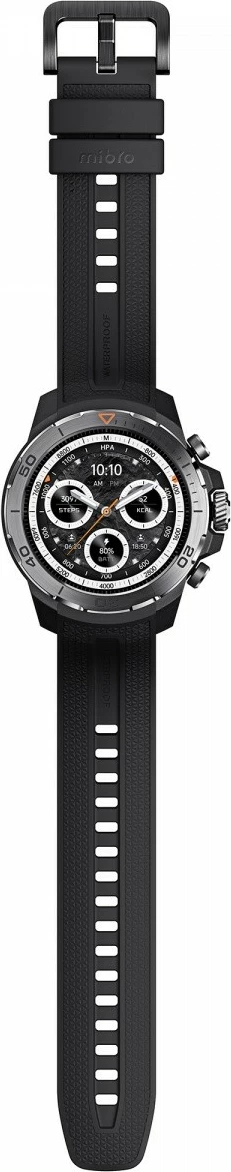 Smartwatch Mibro GS Explorer, 1.3", 128 MB, 460 mAh, e zezë