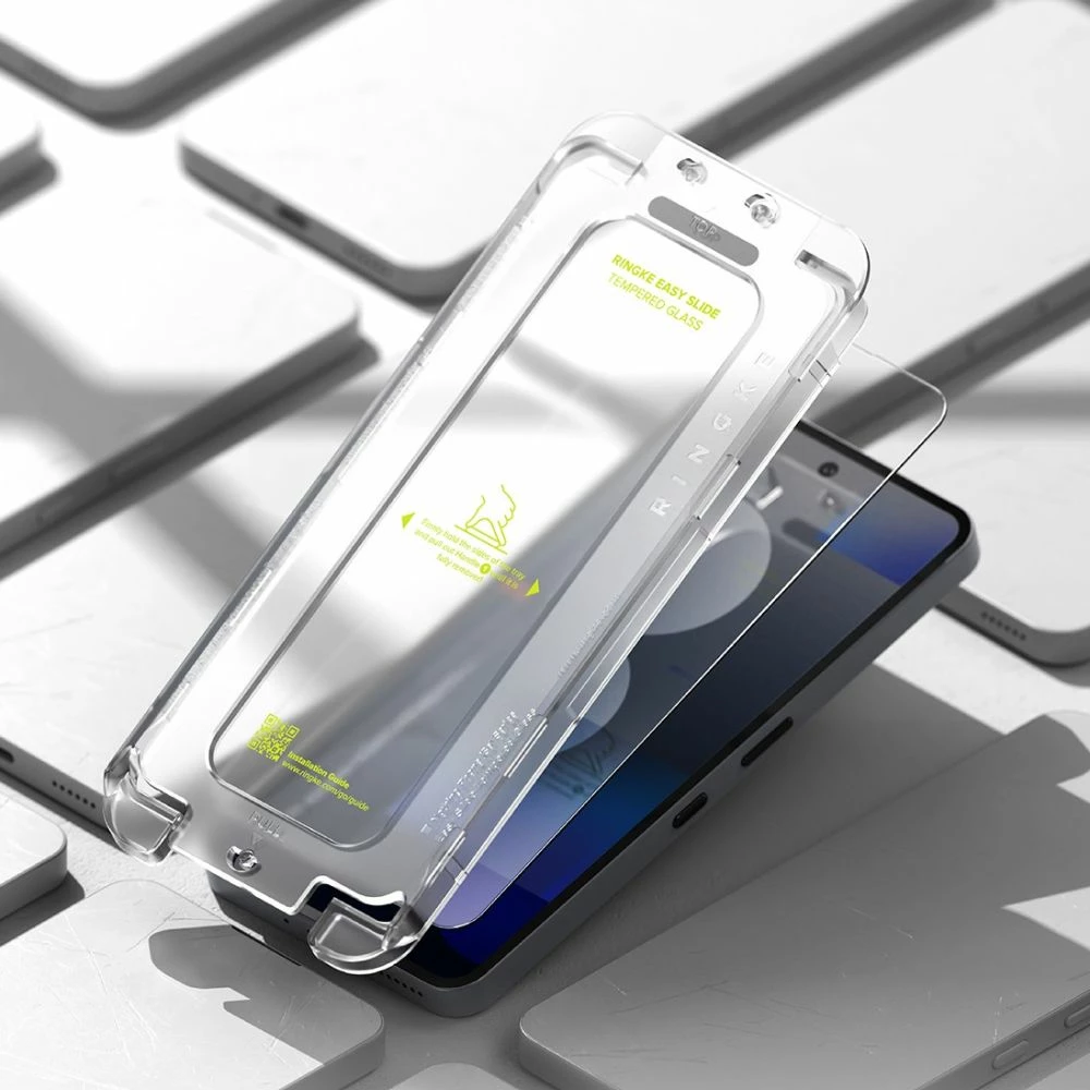 Xham mbrojtës Ringke Easy Slide për Nothing Phone 3A / 3A Pro, 2 copë, Transparent