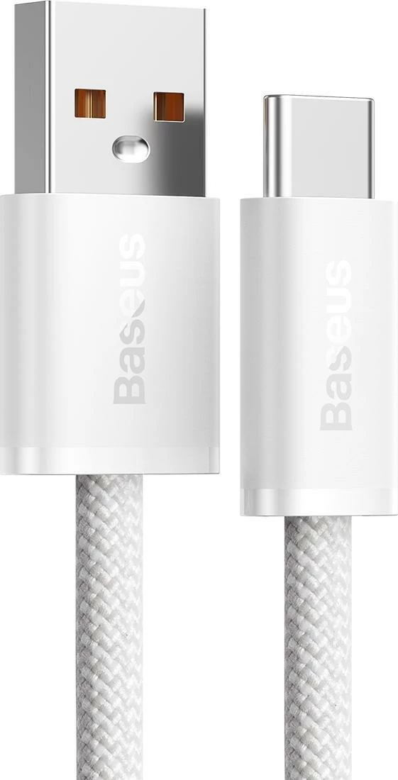 Kabllo Baseus Dynamic Series CALD000702 USB-A në USB-C 2 m 100W e bardhë