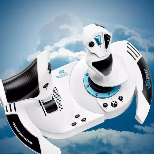 Kontroller fluturimi (HOTAS) Thrustmaster T.Flight Hotas One MSFS Special Edition, për Xbox Series X|S & PC, i bardhë