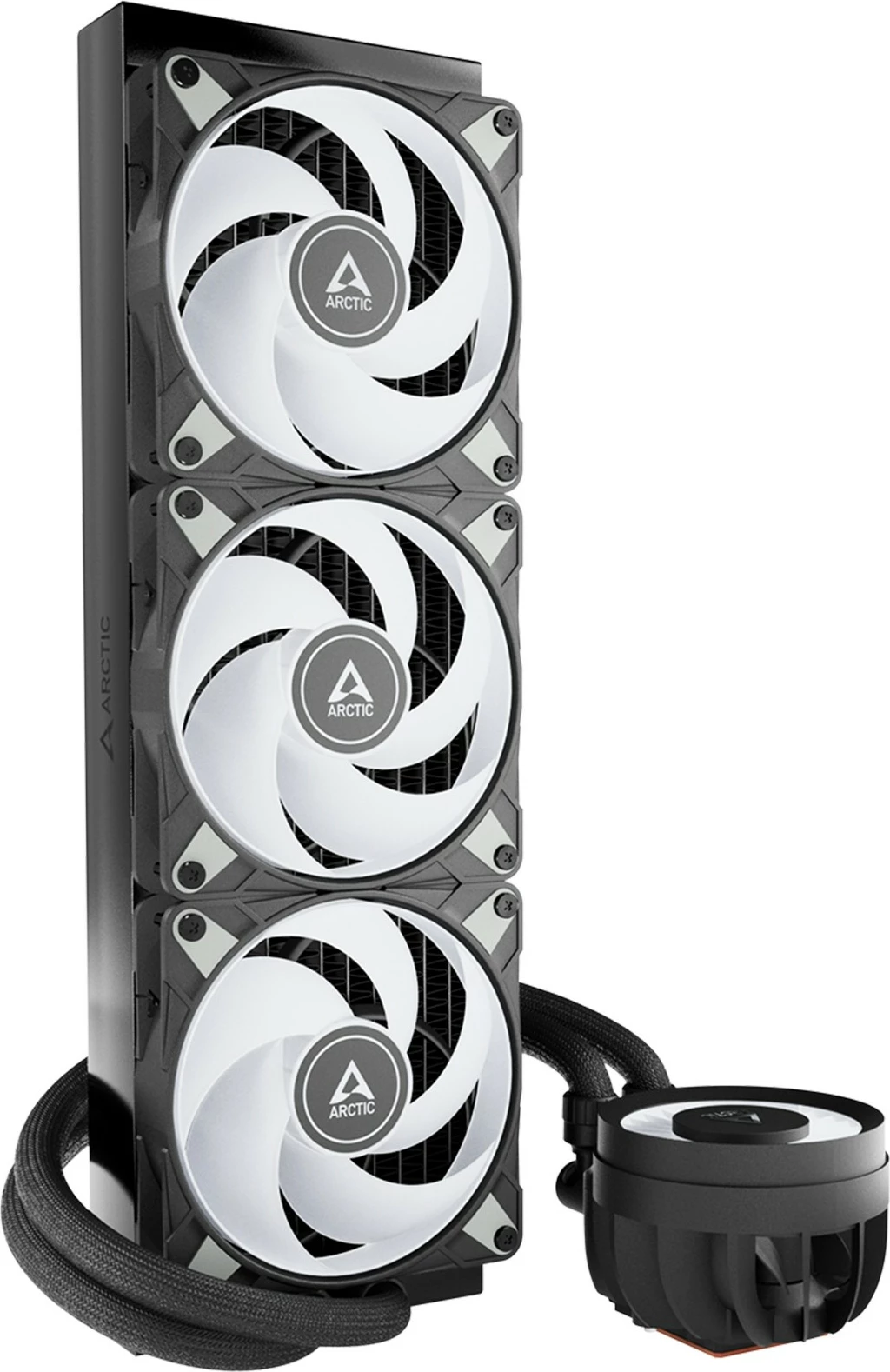 Ftohës uji ARCTIC Liquid Freezer III 360 A-RGB, 12 cm, 48.82 cfm, i zi