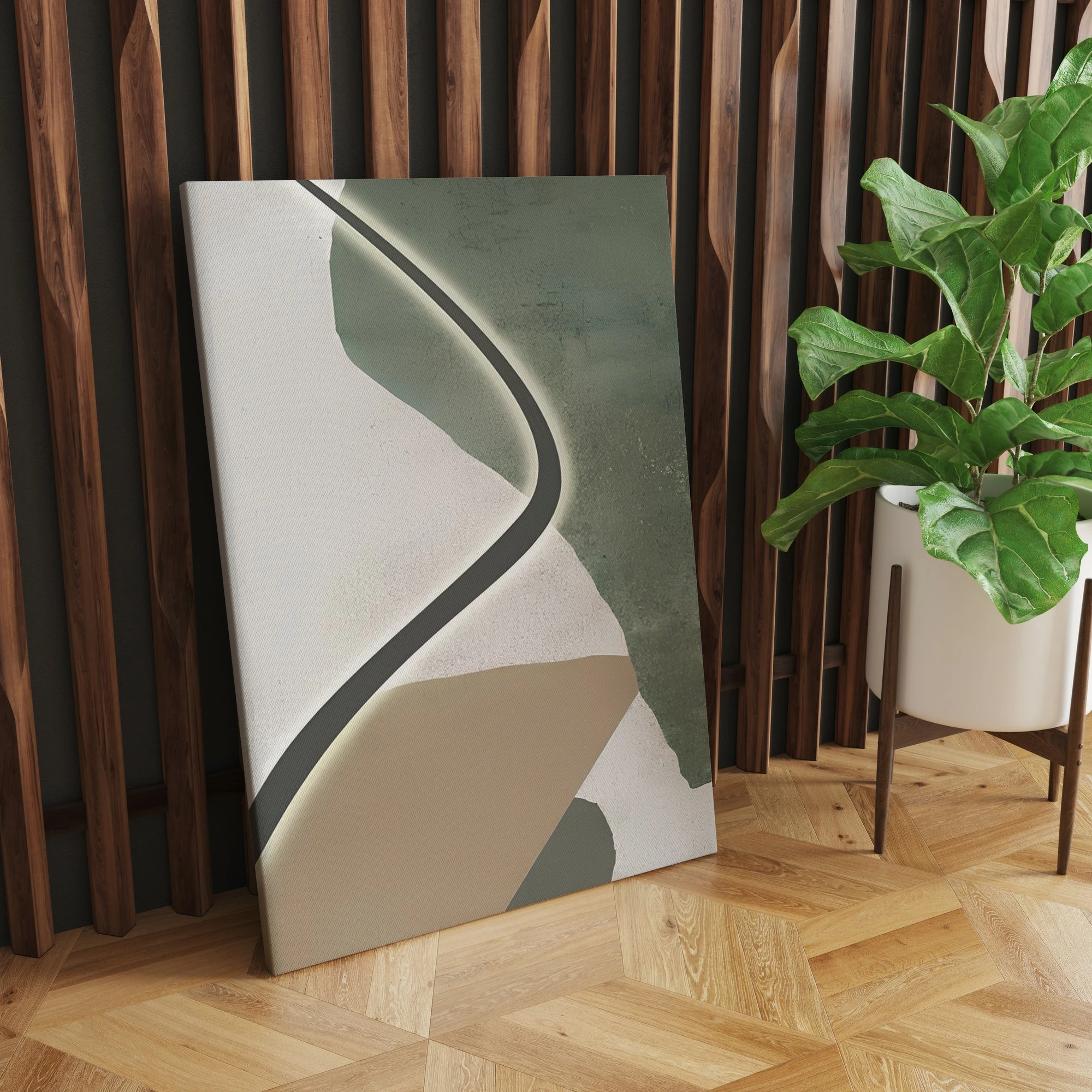 Pikturë dekorative në kanavacë, shumëngjyrëshe, Wallity, ASR_CNV25-22, 50x70cm