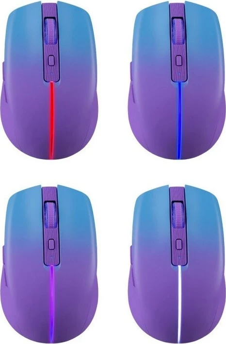 Maus Defender Mystery MM-301 RF+BT, 1600dpi, 6P, Purple