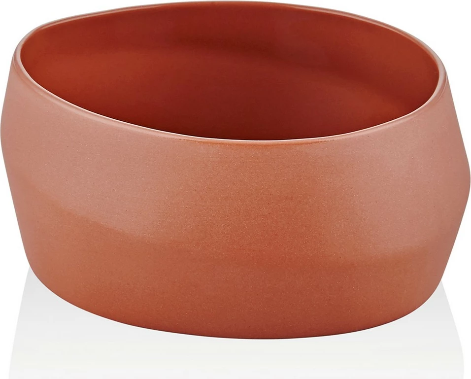 Tasë porcelani ngjyrë terrakote, Hermia, CTT0018