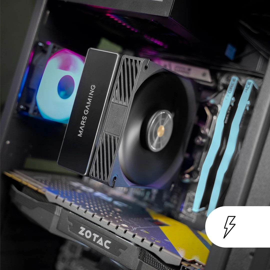 Kasë ftohëse procesori TACENS MARS MCPU-X4, 12 cm, 230W, e zezë