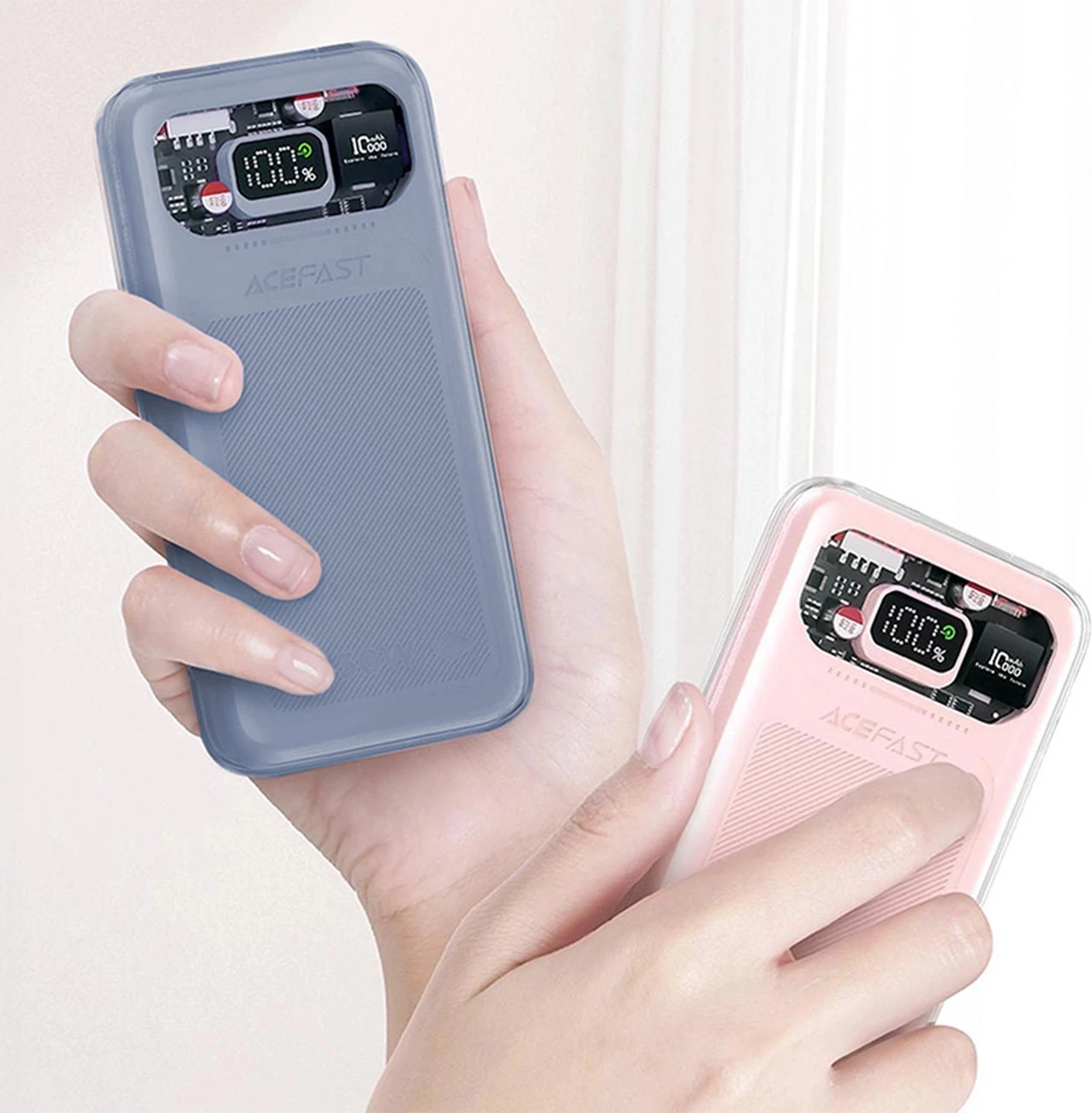 Powerbank Acefast M1 Sparkling Series 10000mAh, 30W, Gri