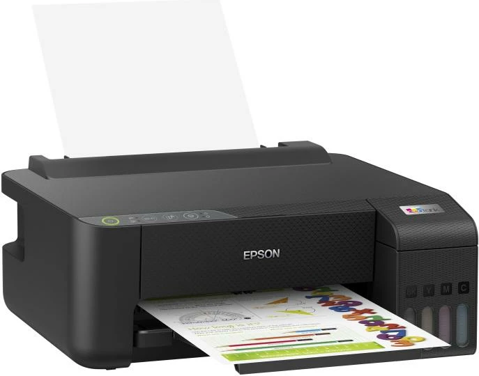 Printer, Epson EcoTank ET-1810 ET1810, A4, inkjet 300 dpi, 10-11 ppm, Wi‑Fi, e zezë
