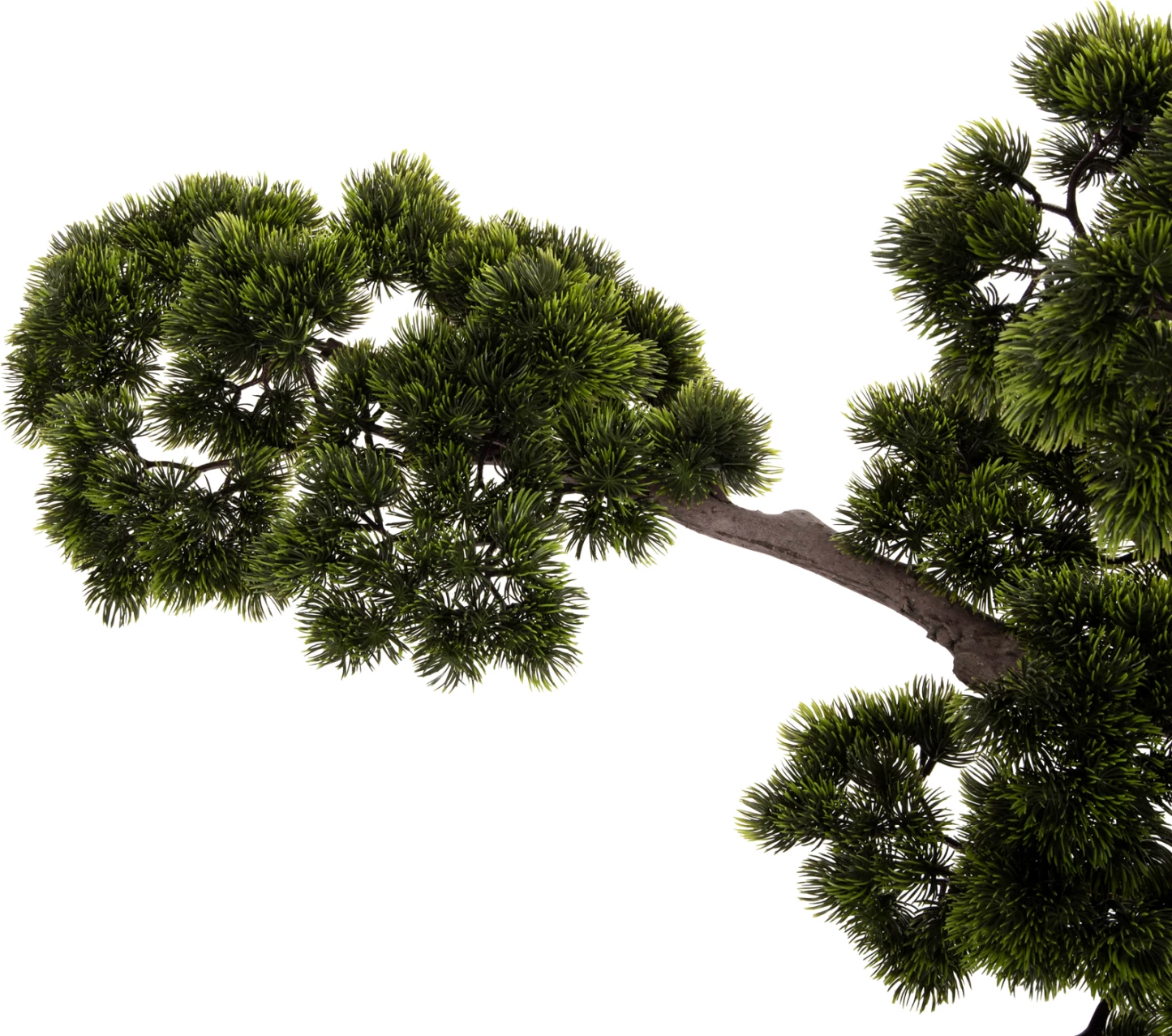 Bimë sintetike dekorative në vazo, FH7976, Pema e bukur e pishës (Bonsai), 55x130x114H cm