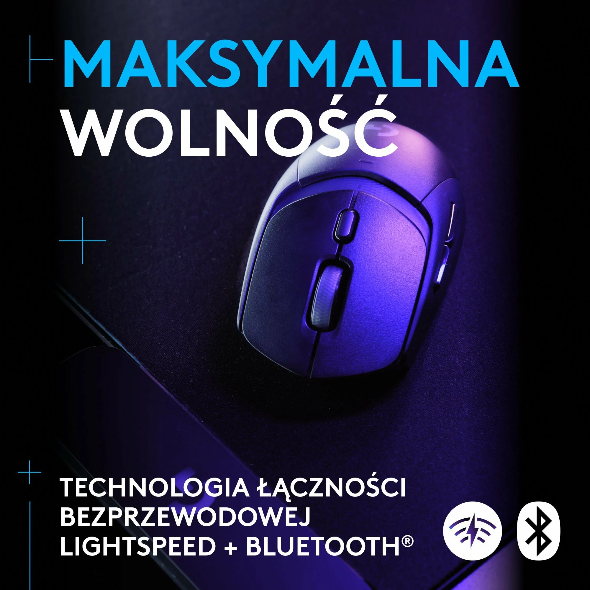 Maus wireless gaming Logitech G309 LIGHTSPEED (910-007199) HERO 25K 25600 DPI, i zi