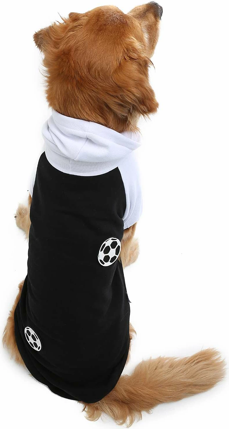 Hoodie për qen, ngjyrë e zezë, Paws & Whiskers, Blackballsweat