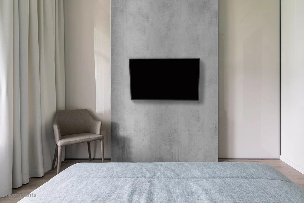 Mbajtës muri Neomounts WL40-550BL12, 32"-55", 100x100-200x200, i zi