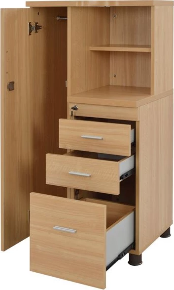 Dollap profesional për zyre, ngjyrë lisi, FH2052.01L, 60x46x120 cm