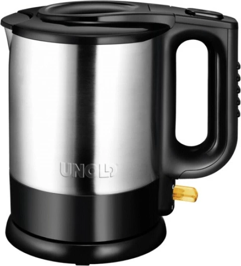 Çajnik elektrik UNOLD Blitzkocher Edition black, 1.5L, 2200W, inox/zi
