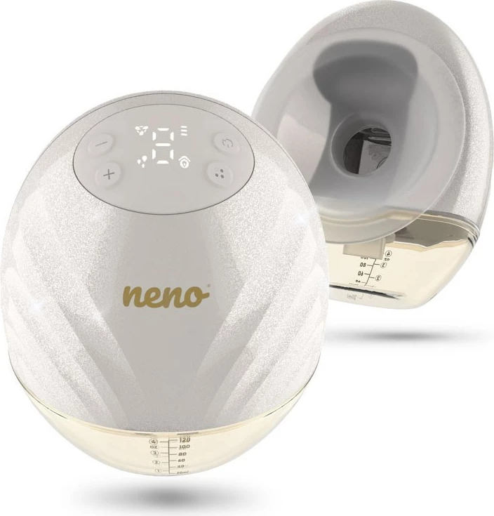 Pompa elektronike për gjidhënie neno PERLA TWIN, set prej 2 copë, me ekran LCD, pa BPA