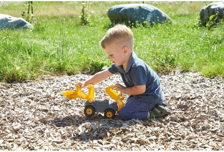 Lodër ngarkues Lena EcoActives, 35 cm, Gri/Verë