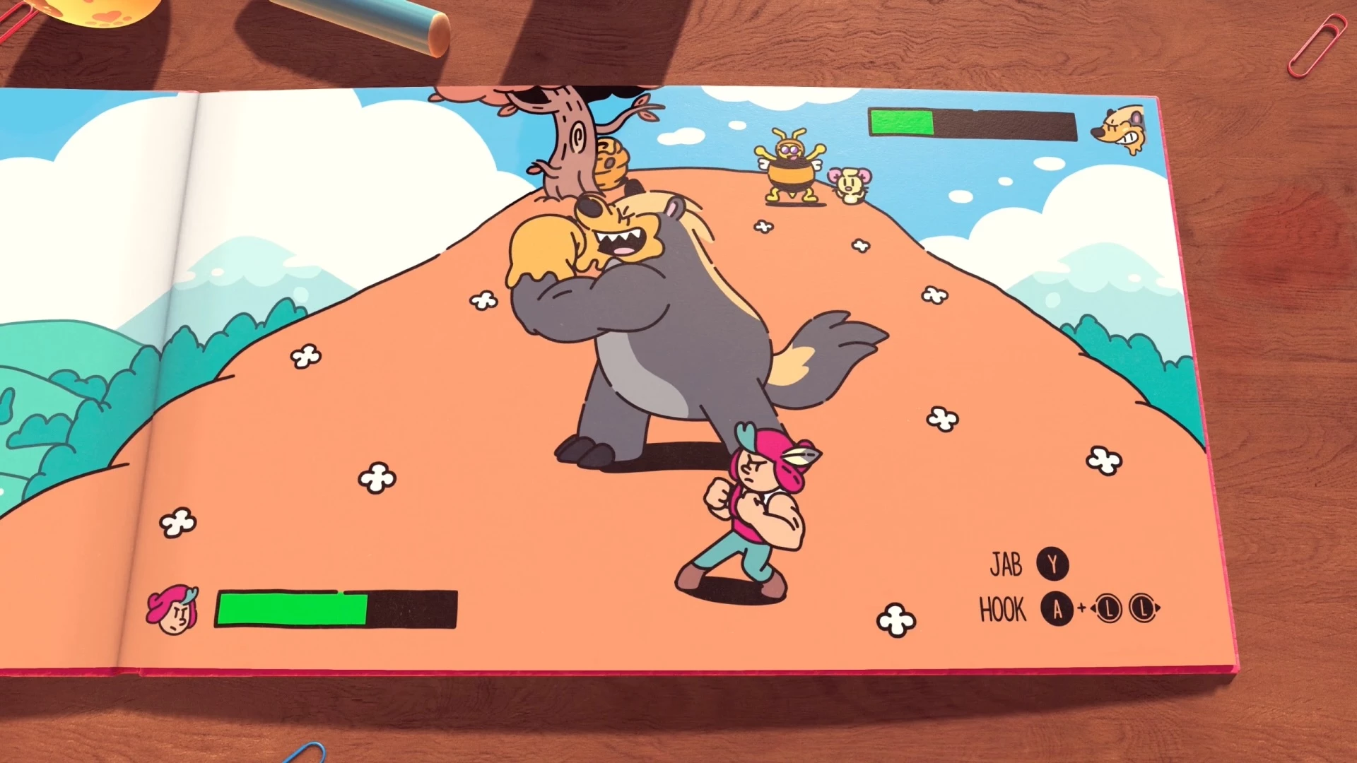 Lojë për Nintendo Switch, Devolver Digital, The Plucky Squire Devolver Deluxe, edicion Deluxe (fizike), set me artbook 108-faqe + CD soundtrack + kuti koleksionisti