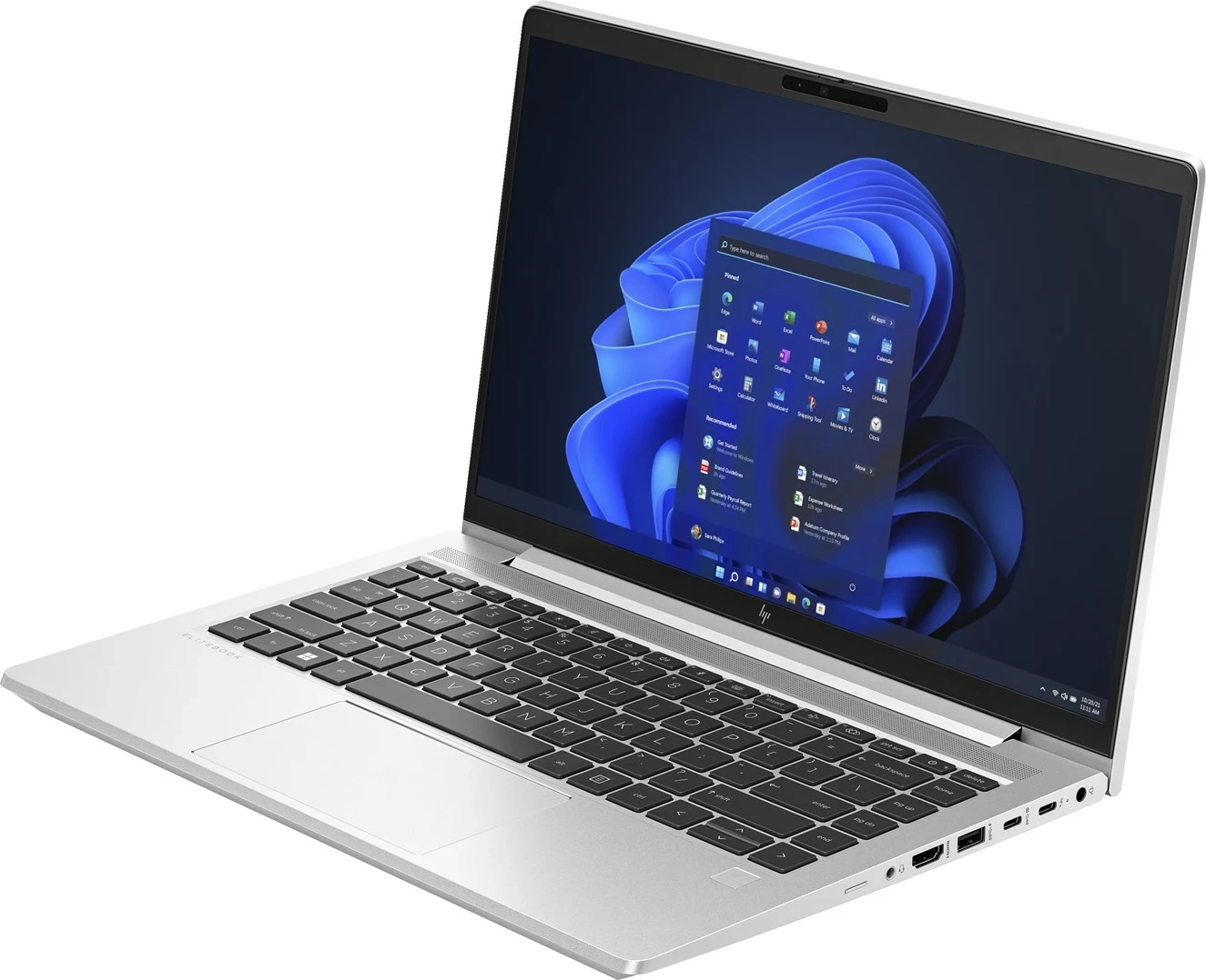 Laptop HP EliteBook 640 G10, 14", Intel Core i5-1335U, 8 GB RAM, 256 GB SSD, Intel Iris Xe, Argjendtë