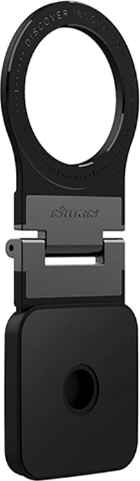 Mbajtës magnetik SnapFlex për celular, Nillkin, i zi, kompatibil me MagSafe