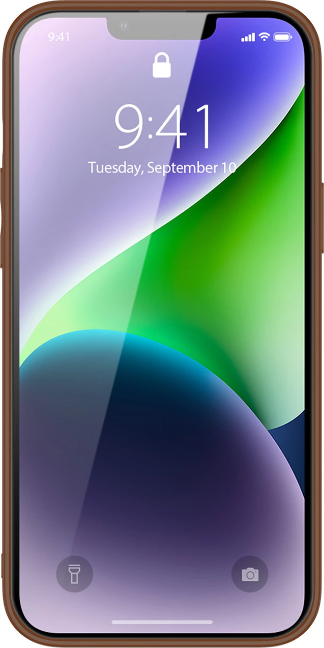 Mbështjellës Dux Ducis Yolo për iPhone 14 Plus, Kafe