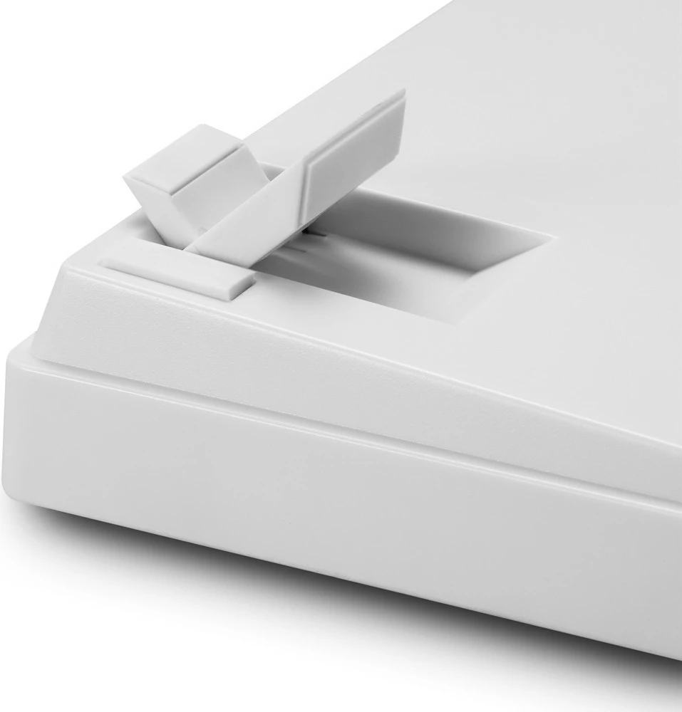 Tastierë mekanike barebone SHARKOON SKILLER SGK50 S4, 60%, RGB, e bardhë