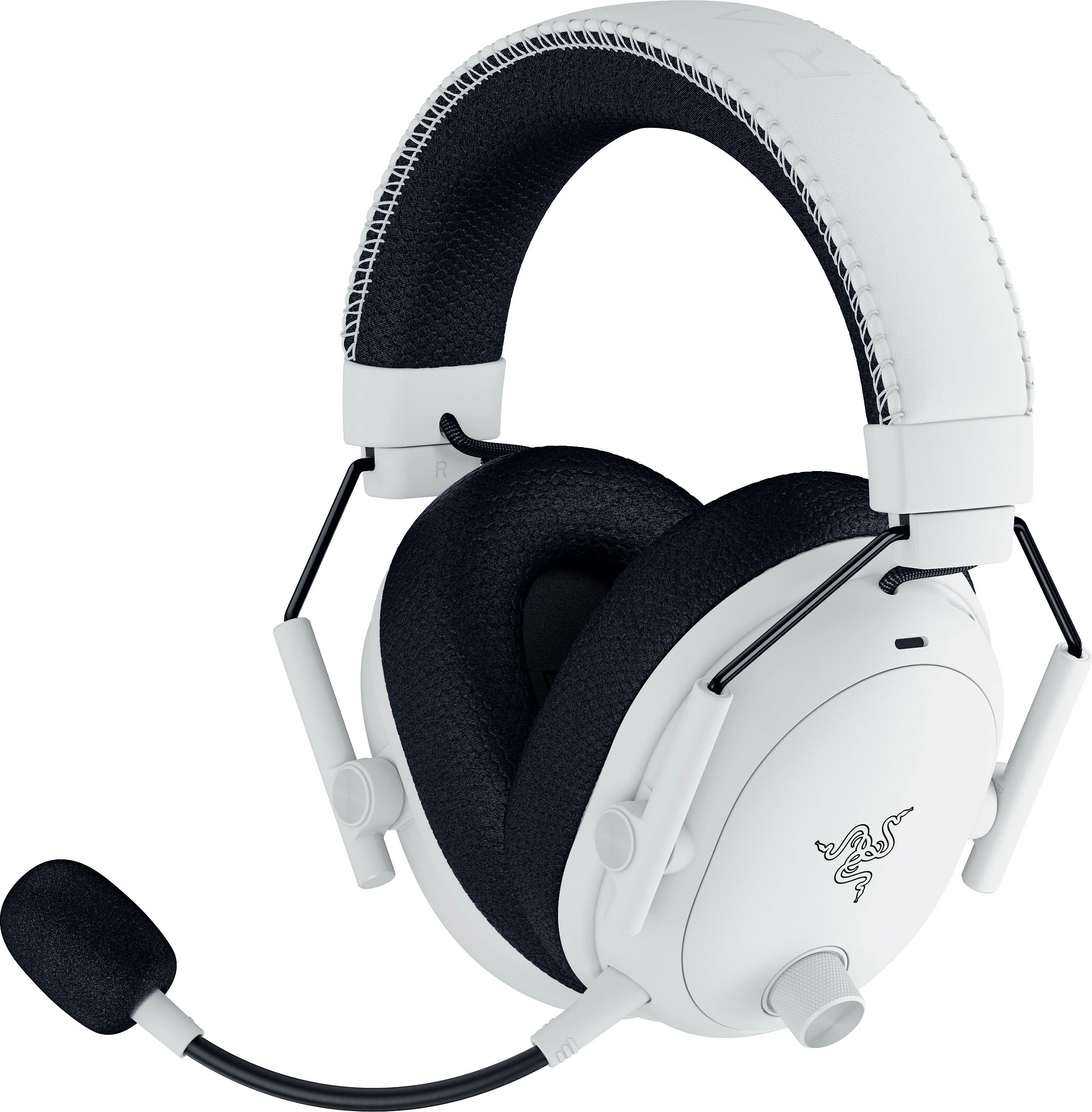 Kufje Razer Blackshark V3 Pro Wireless, gaming, wireless & me kabllo, bardhë