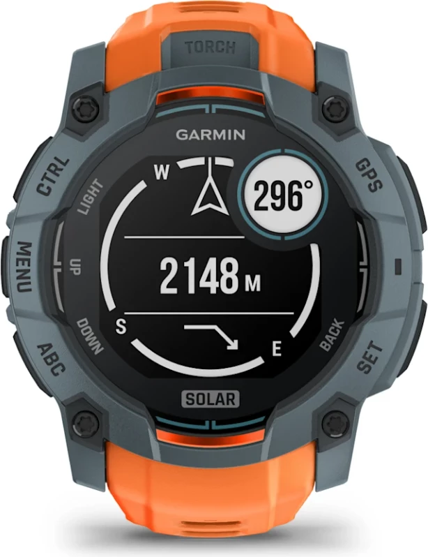 Smartwatch Garmin Instinct® 3 Solar – Twilight with Solstice Silicone Strap, 50 mm