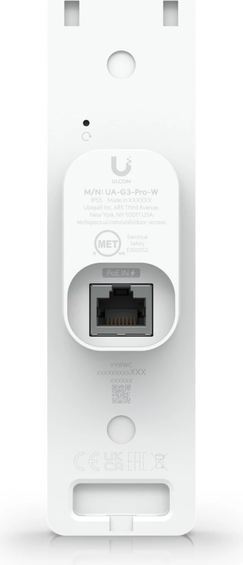 Lexues aksesi Ubiquiti UniFi Access Reader Gen3 Pro UA-G3-Pro-W, i bardhë